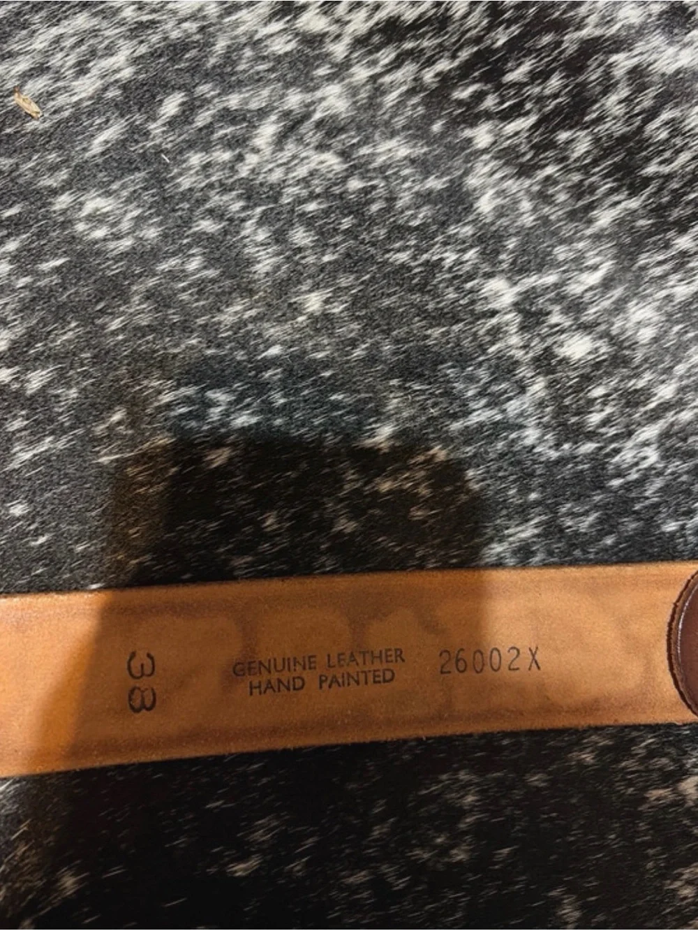Chambers Belt has one